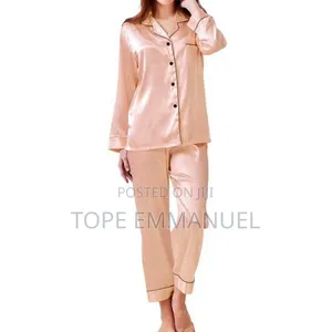 Satin Nightwear Sleepwear Pajamas