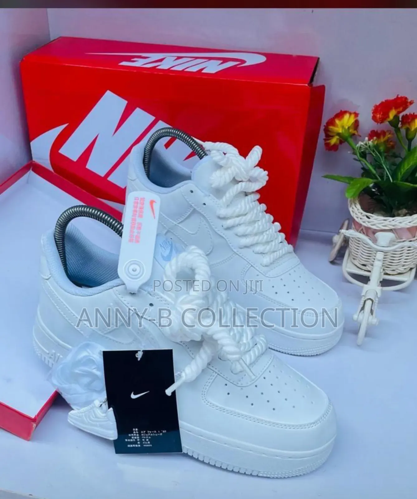Premium White Nike Sneakers