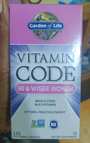 Garden of Life Vitamin Code 50 Wiser Women X120 Veg Caps