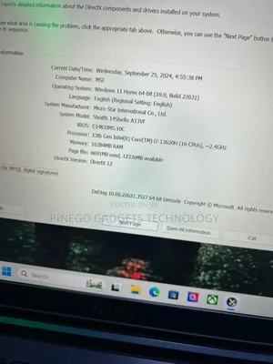 Laptop MSI Stealth 14 Studio A13VF 16GB Intel Core I7 SSD 1T