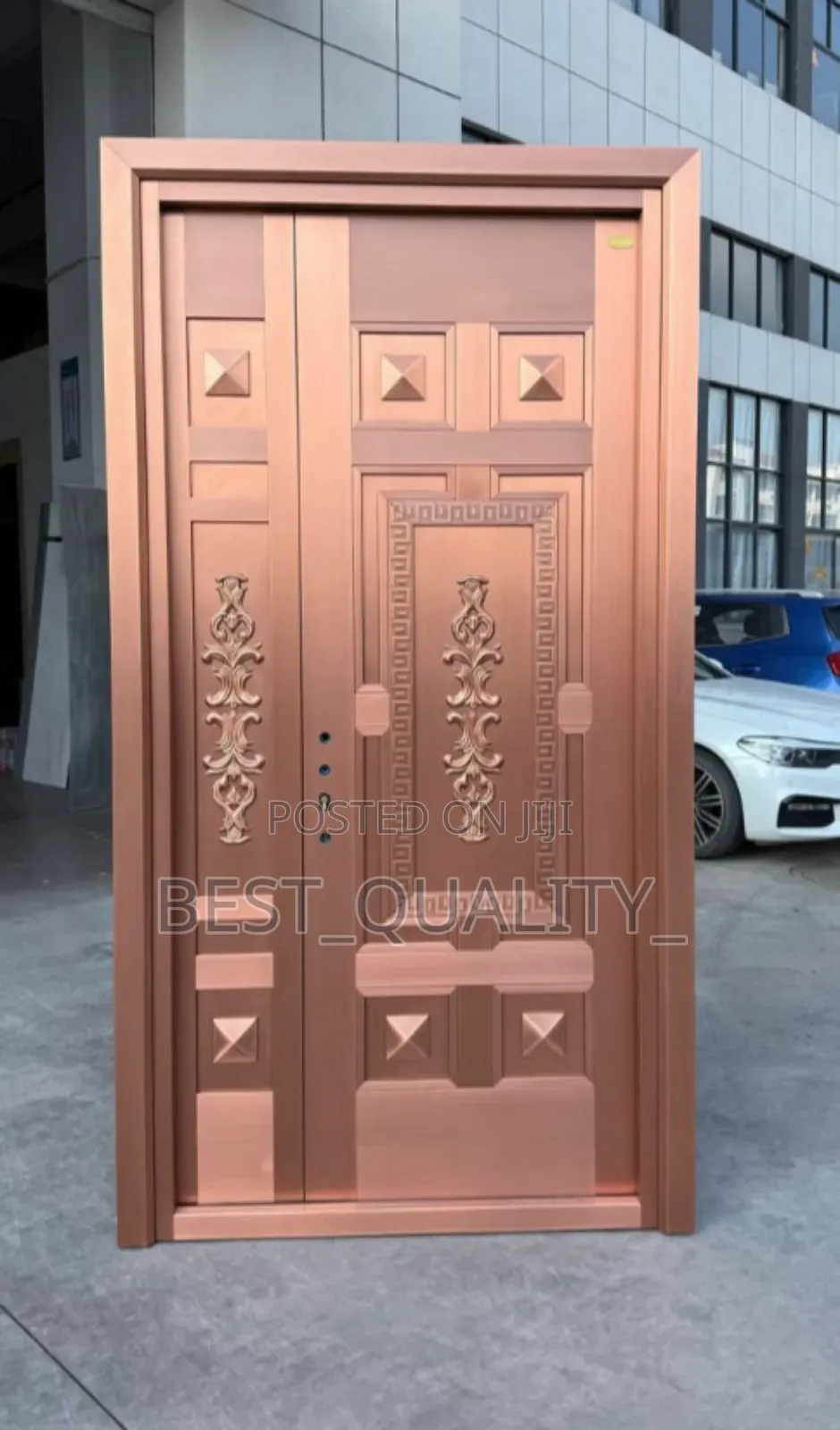 Bulletproof Copper Door