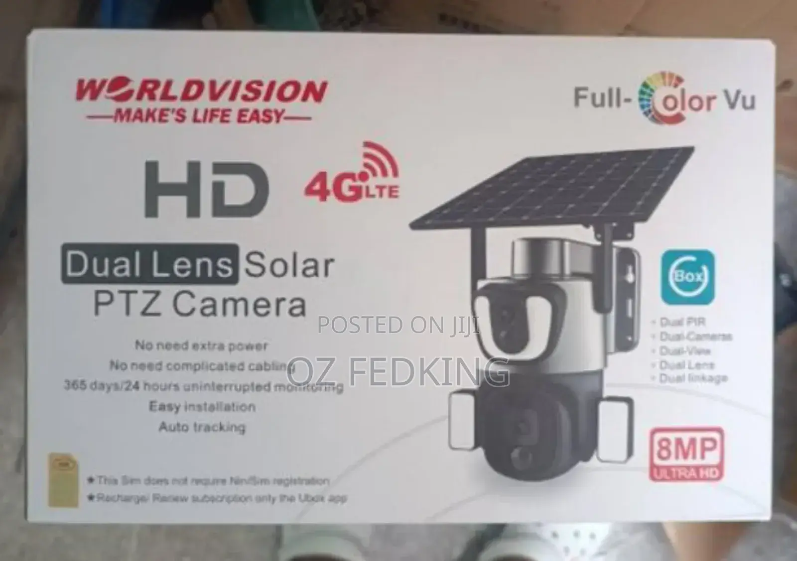 Ubox Intelligent Solar Camera