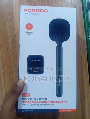 Porodo High  Automatic Noise Recduction Two-device Microphone