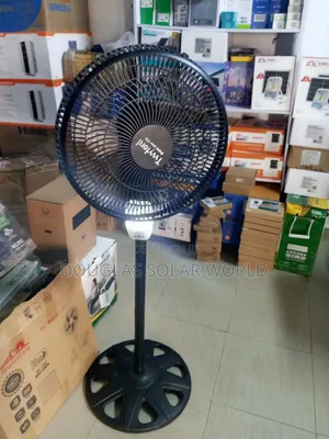 Twyford Solar Rechargeable Fan 18 Inches