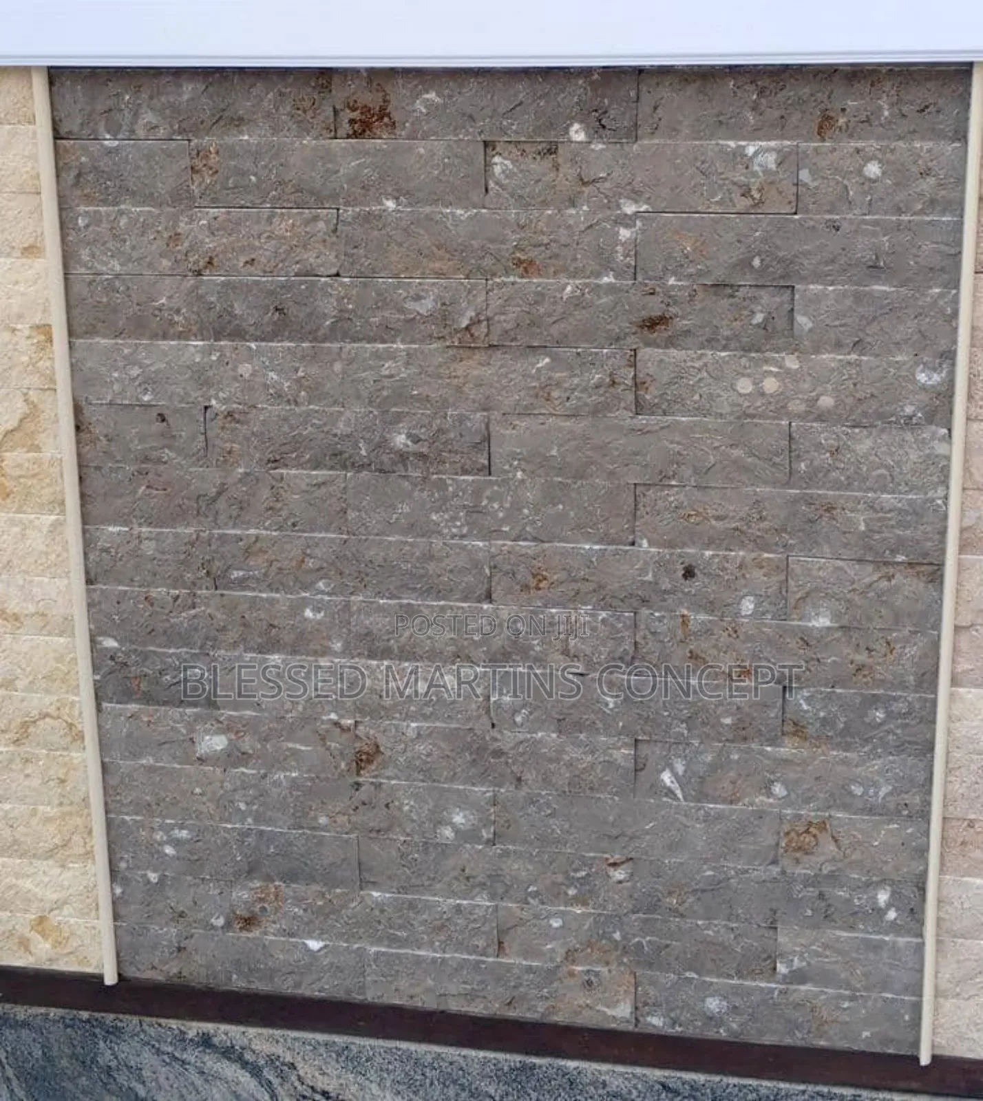 Travertine Natural Stone, Good for Tv Console, Wall Cladding, Pillars
