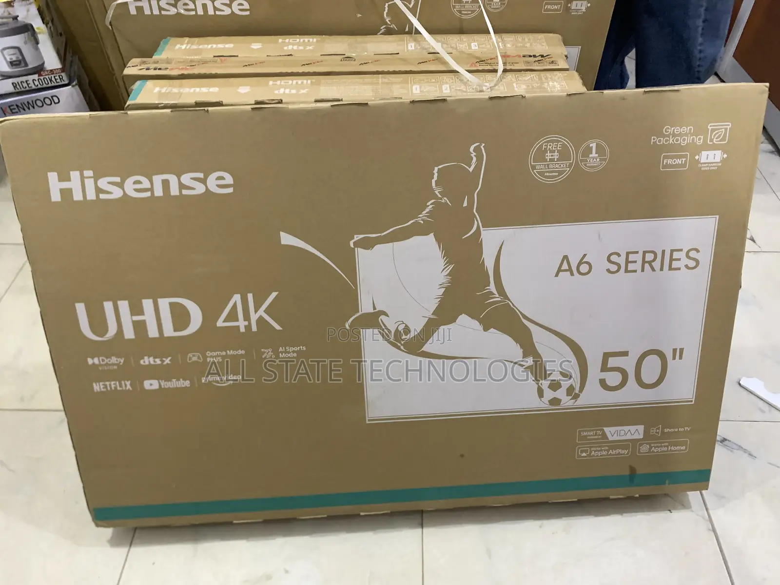 Hisense 50a6n 50” Smart Uhd Flat Screen