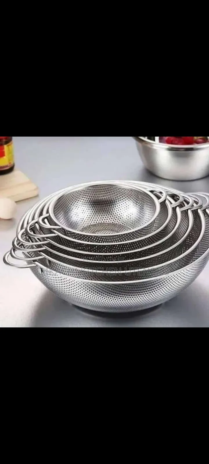 Silverline Colander 5sets