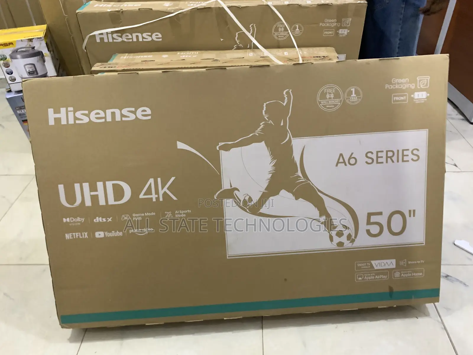 Hisense 50a6n 50-Inch Android Television