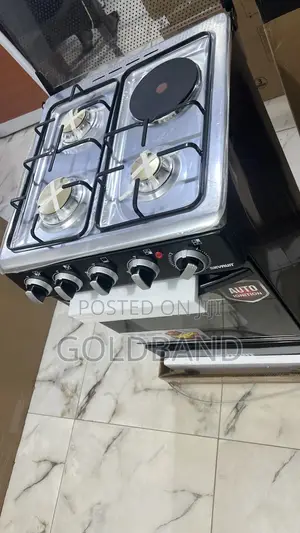 Skyrun 3+1 Auto Ignition Gas Cooker – Modern Look