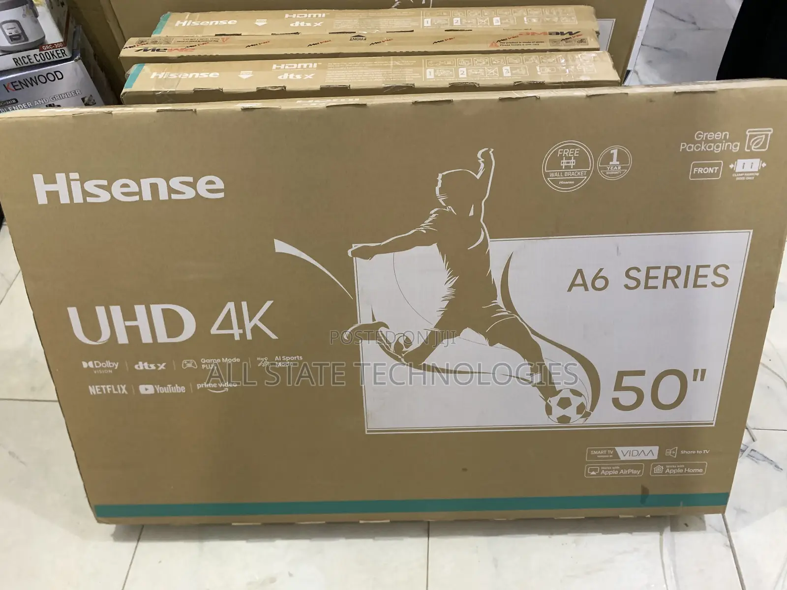 Hisense 50a6n 50” Uhd Led Display
