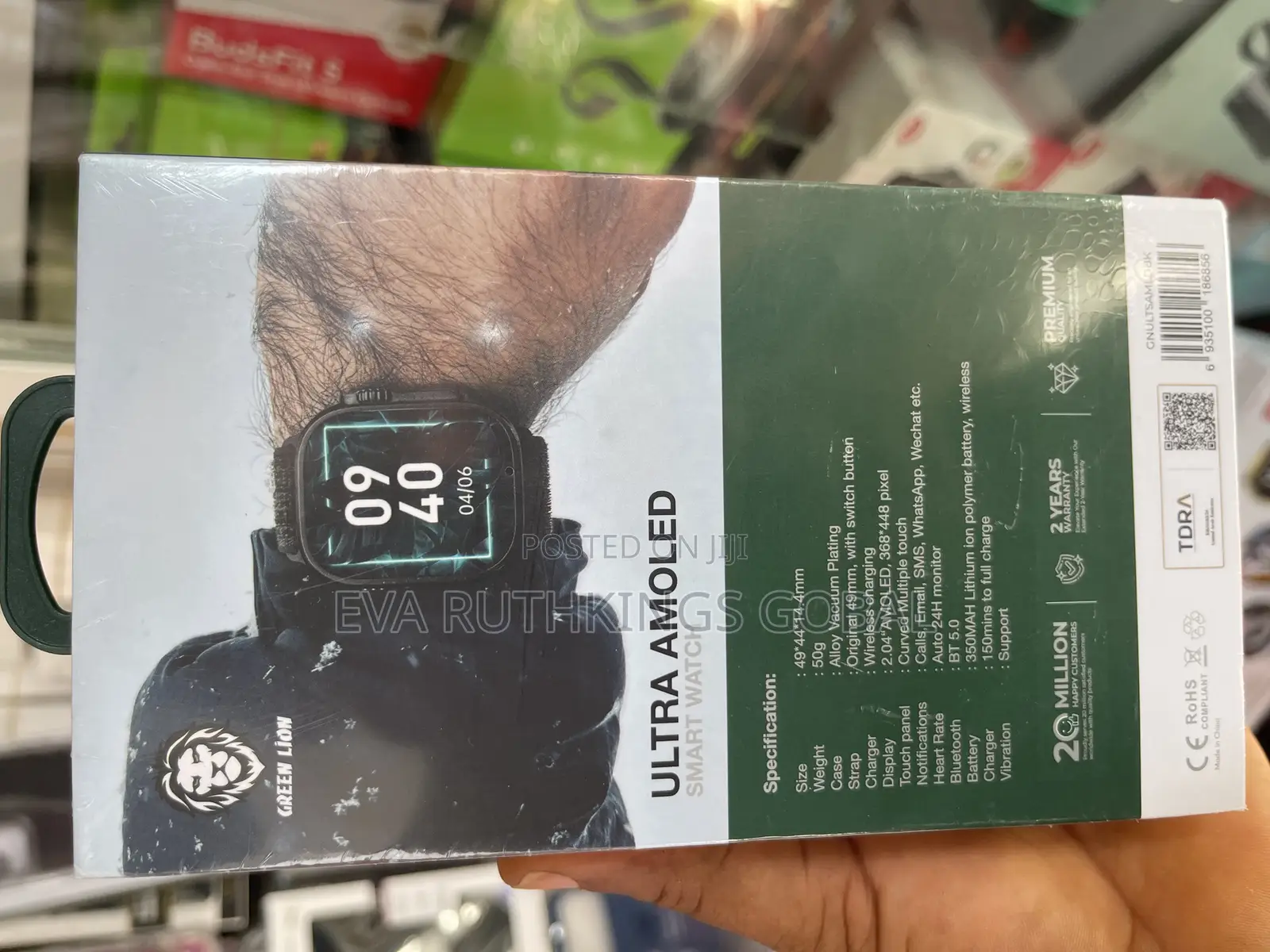 Ultra Amoled Smart Watch