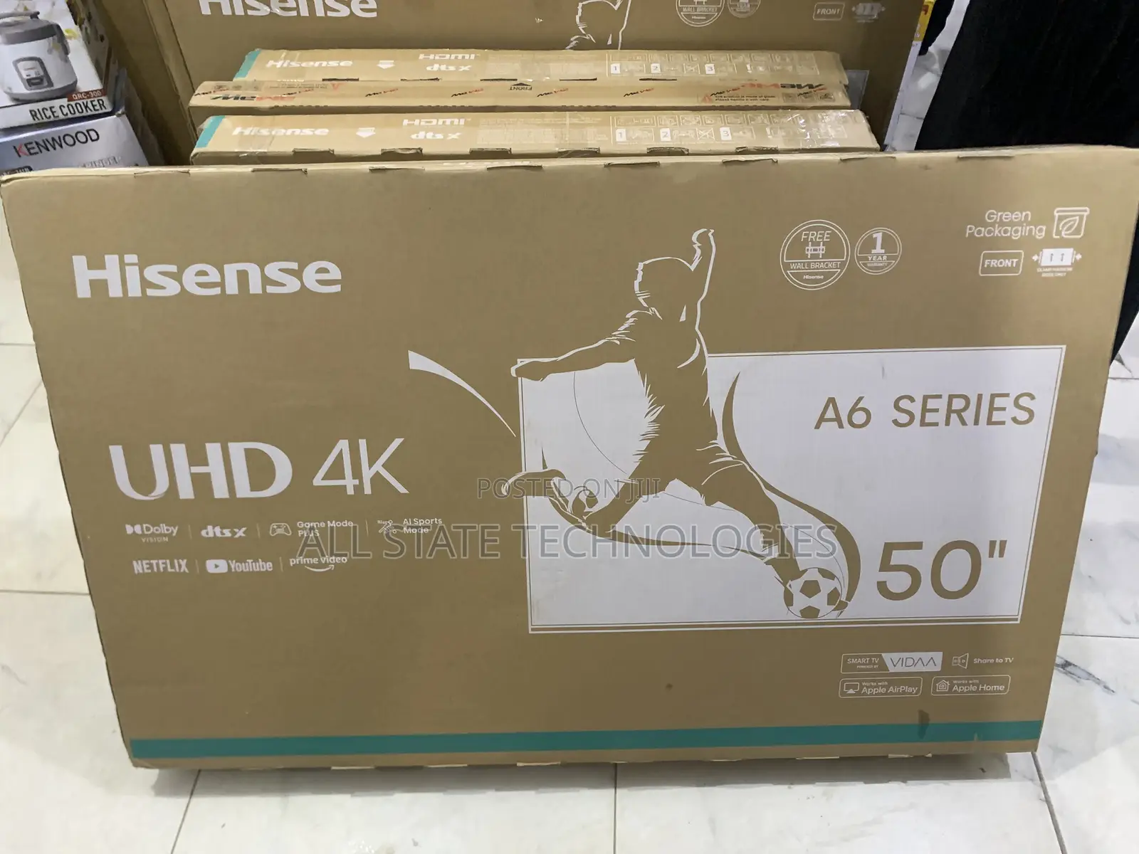 Hisense 50a6n Smart Android Tv (50 Inches)