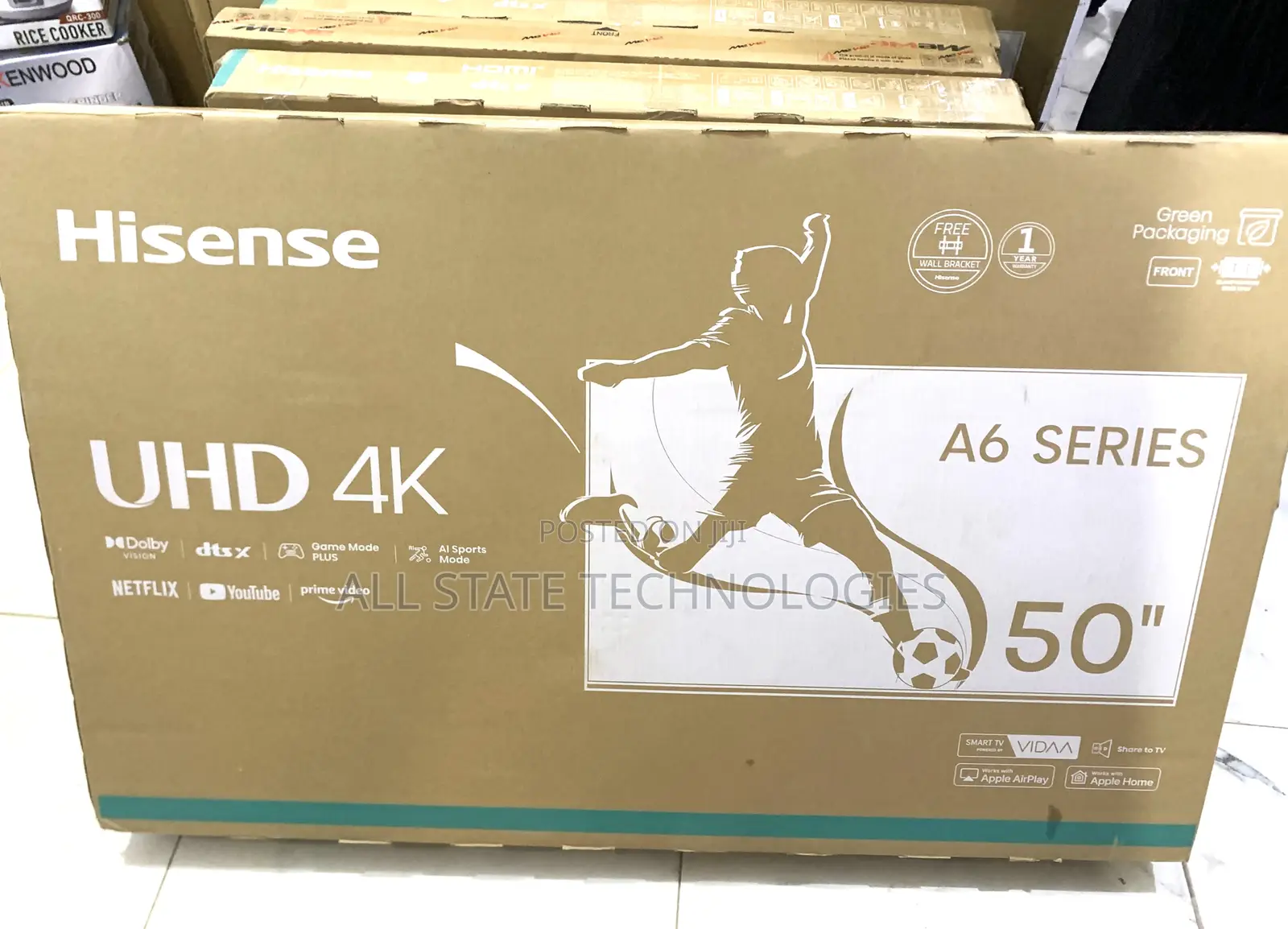Hisense 50a6n Smart Android Tv (50 Inches)