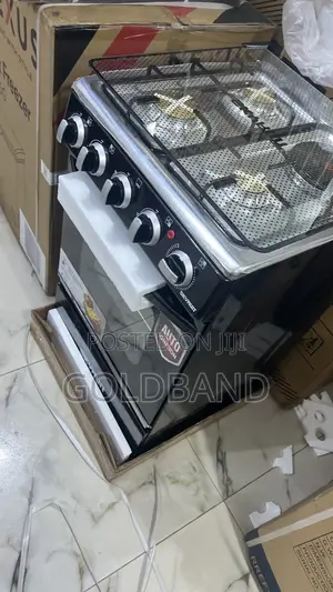 Skyrun 3+1 Gas Cooker – Durable Burners, Auto Ignition