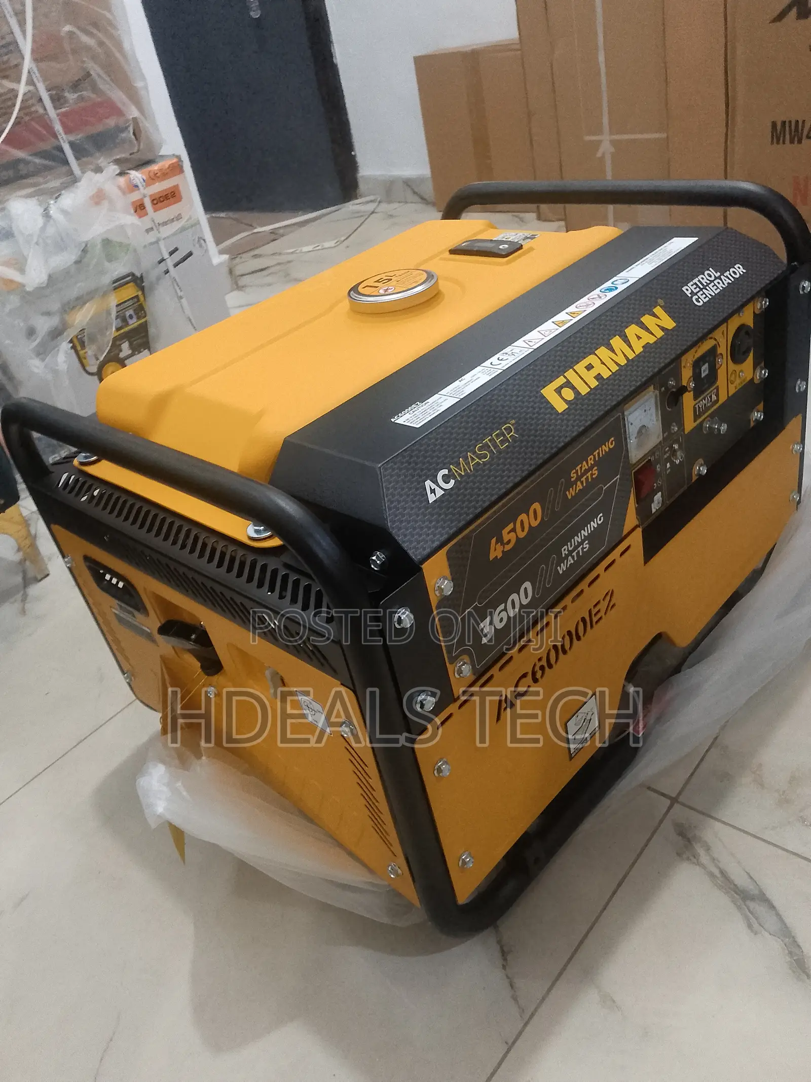 Firman Generator – Ac6000e2, Excellent Shape