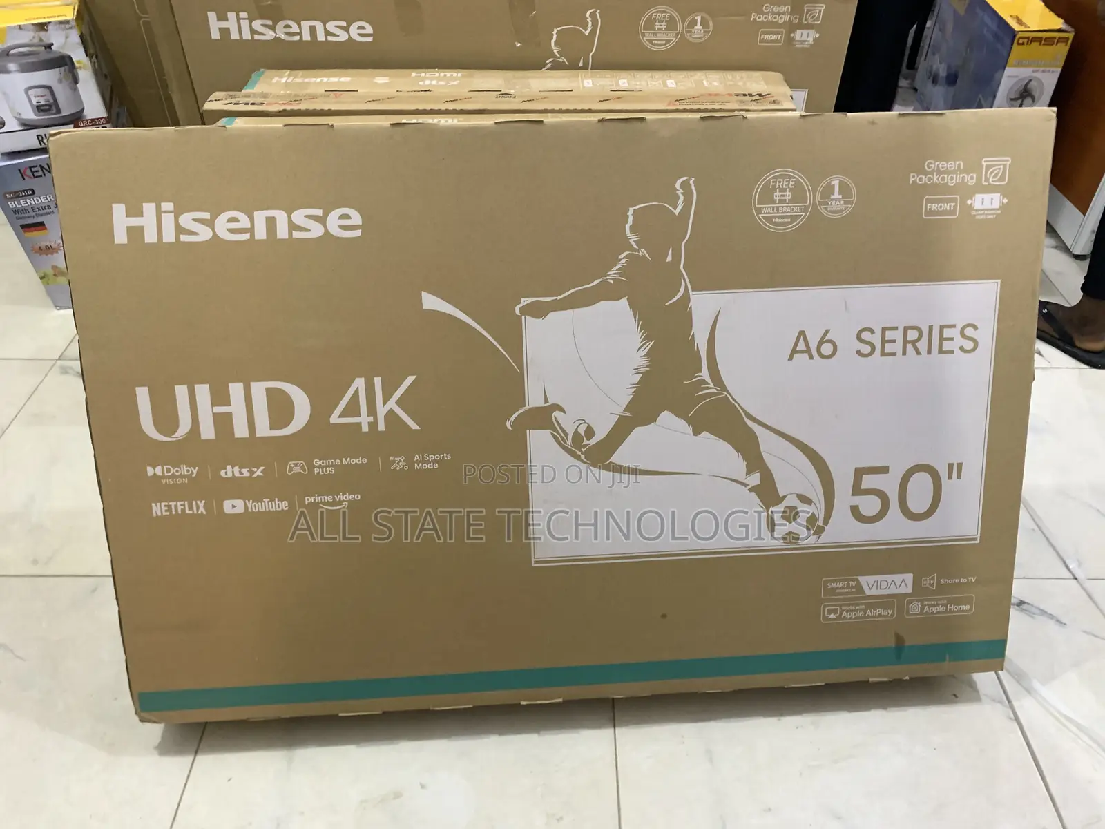 Hisense 50a6n Uhd 50" Android Smart Tv