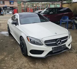 Mercedes-Benz C300 Base 4Matic Coupe AWD (2.0L 4cyl 7A) 2017 White