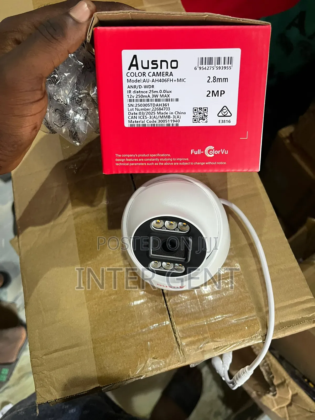 Full Color Camera With Audio 2mp
