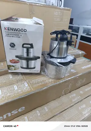 Kenwood 8500w Food Preparation and Yam Pounding System Kyp-588