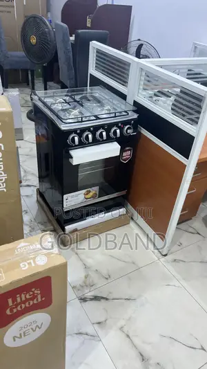 Skyrun 3+1 Gas Cooker – Sleek Design, Easy Ignition