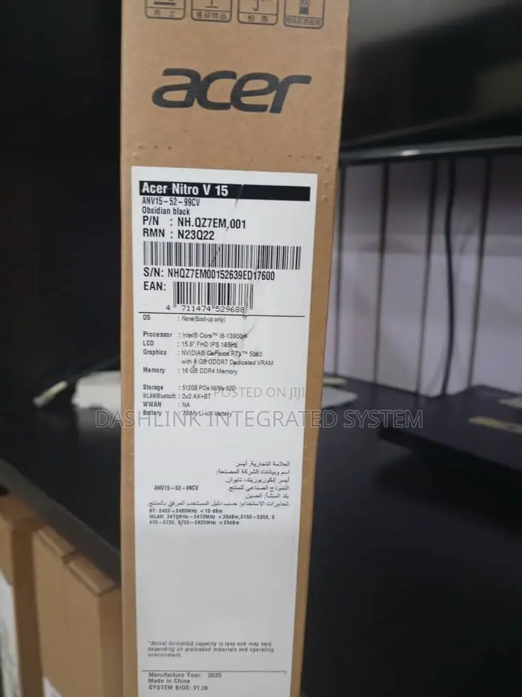 New Laptop Acer Nitro 5 16GB Intel Core i9 SSD 512GB