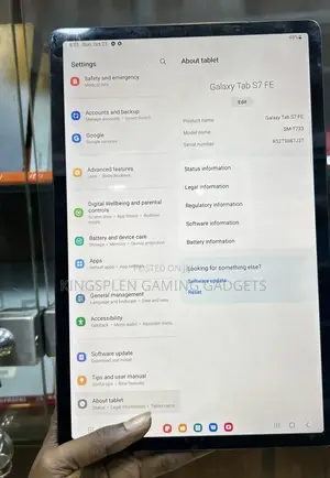 Samsung Galaxy Tab S7 FE 128 GB Blue