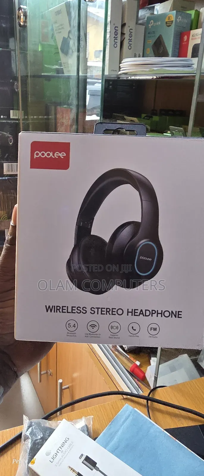 Poolee Wireless Stereo Headphone