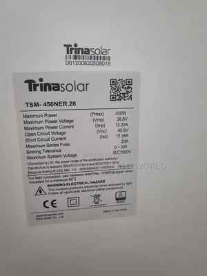 Trina Solar Polycrystalline Panel 450w 120cells