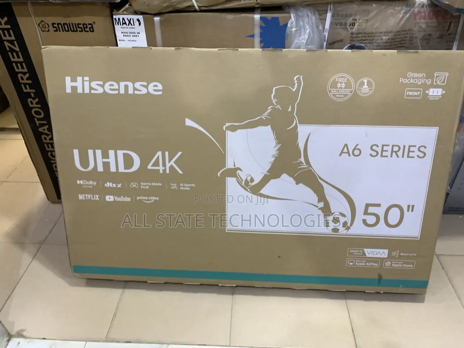 Hisense 50a6n 50" Smart Android Tv – Bluetooth, Hdmi, 