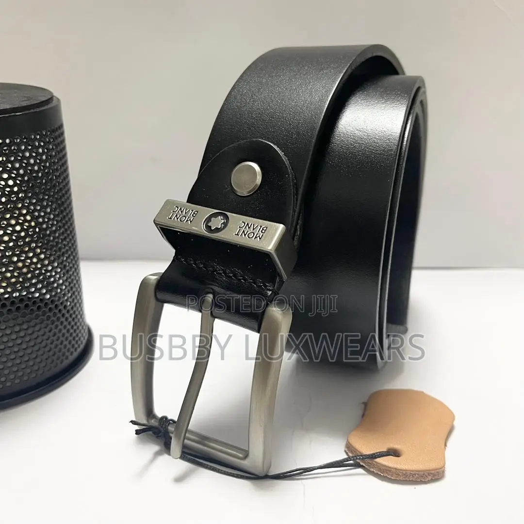 Mont Blank Real Leather Belt