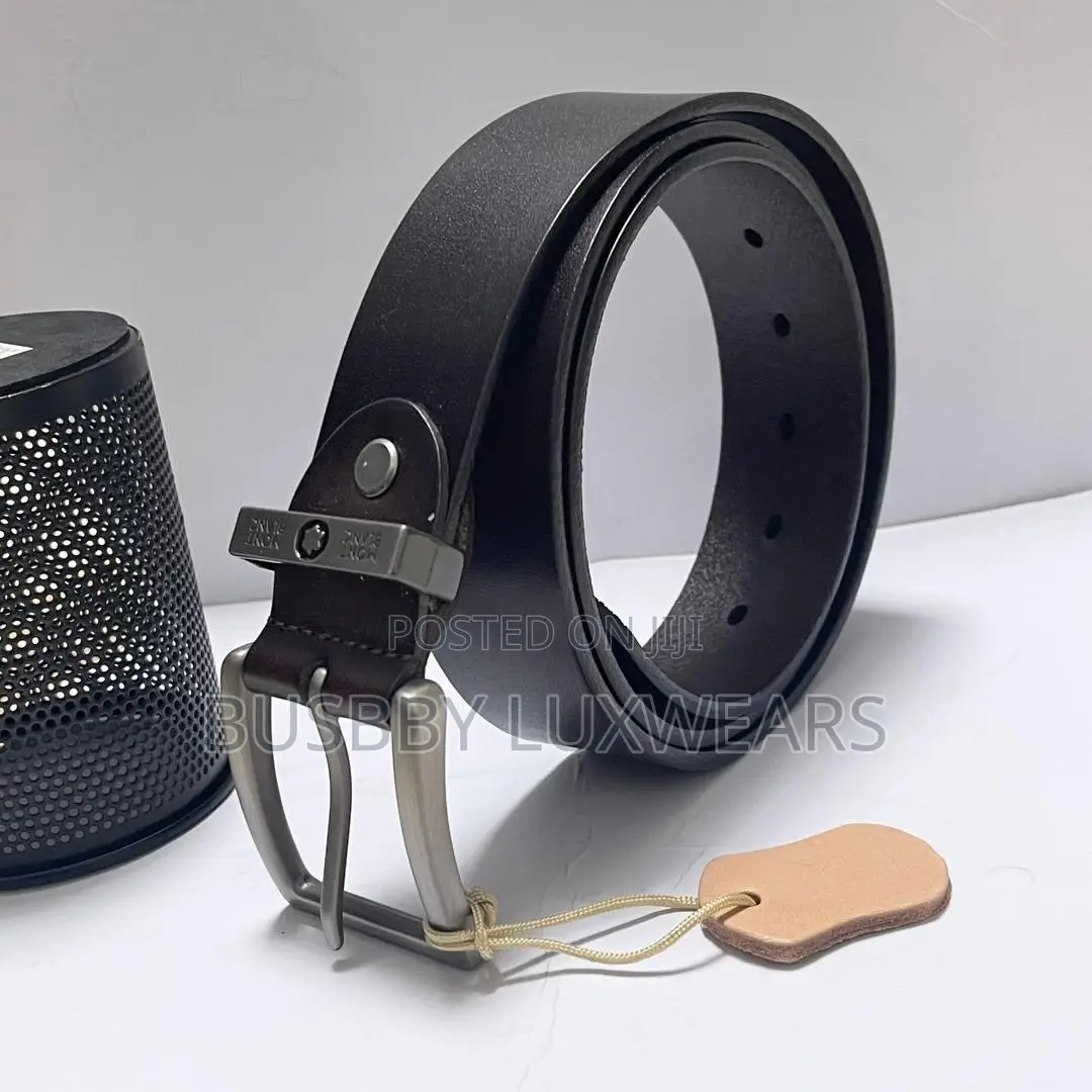 Mont Blank Real Leather Belt