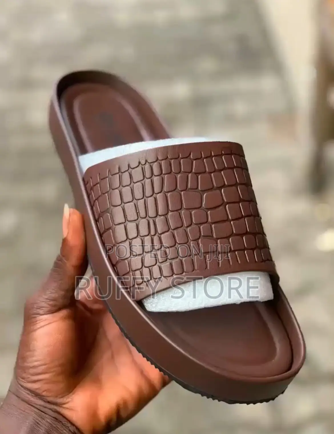 Brown and Black Parm/Footwear