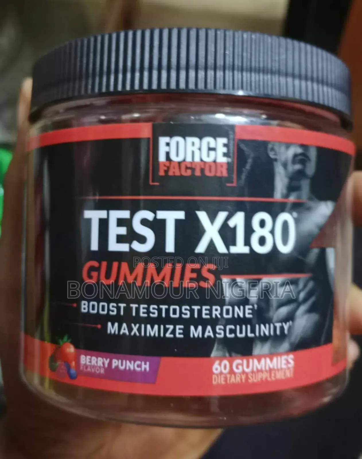 Force Factor Test X180 X60 Gummies