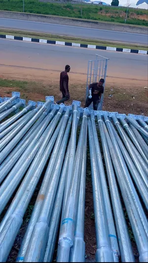 Solar Streetlight Poles