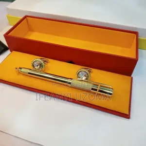 Big Quality Luxury Cufflink and Biro