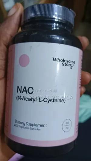 Wholesome Story Nac( N-Acetyl L-Cysteine) 600mg X120 Veg Caps