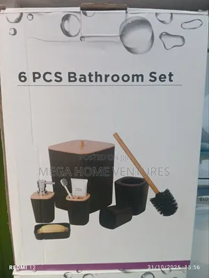 6 PCS Bathroom Set