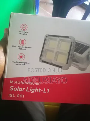 Itel Solar Light L1. Durable and Easy to Use.