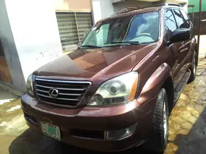 Lexus GX 470 2004 Burgundy