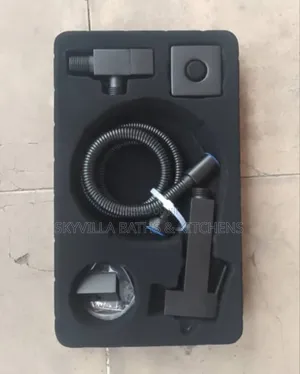 High Quality Pressing Shower Black