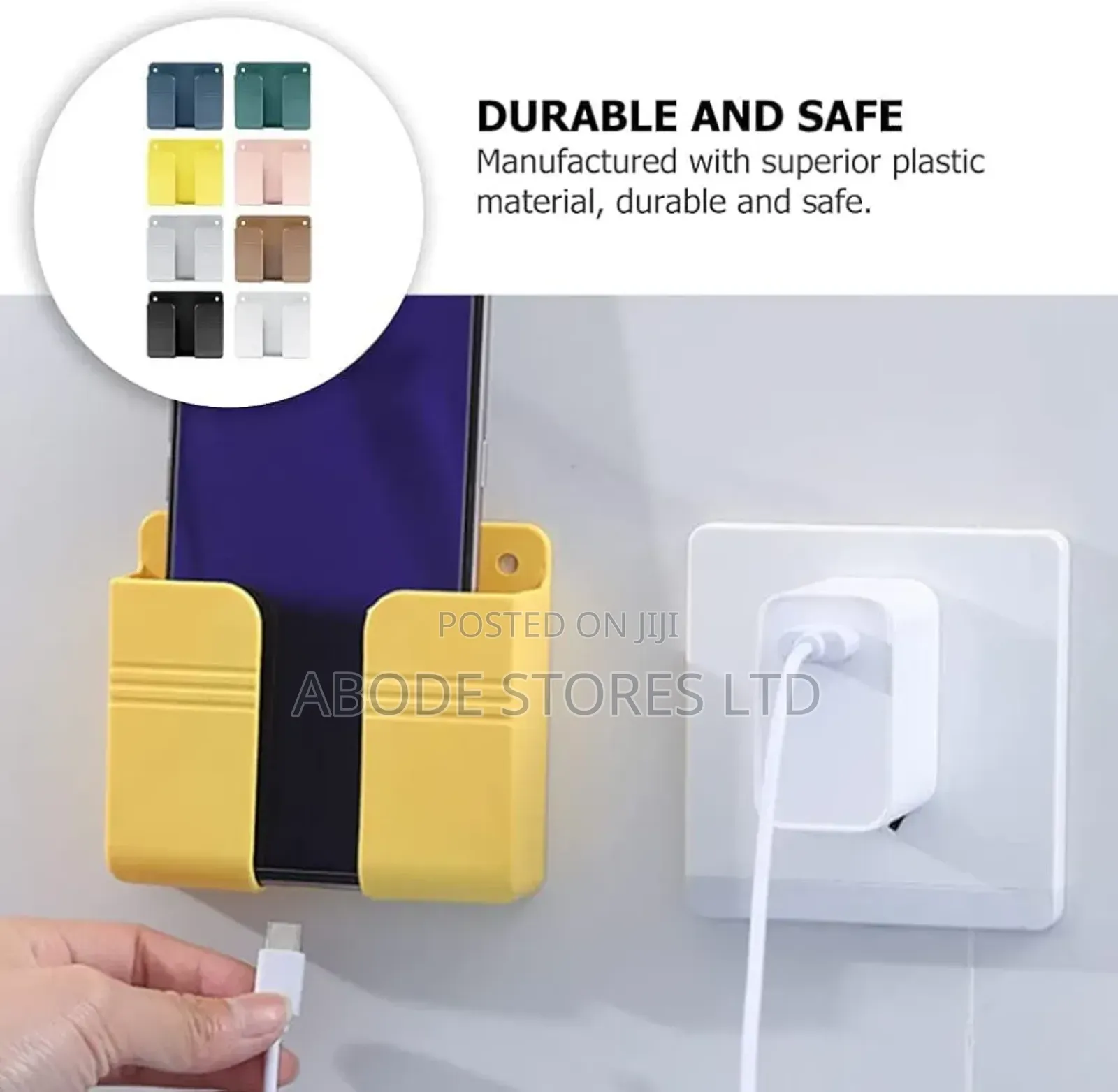 3 PCS Wall Hanging Remote/Charging Point Organizer