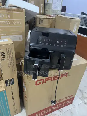 Hisense 8l Dual Zone Air Fryer – Rapid Fry Dual Compartment
