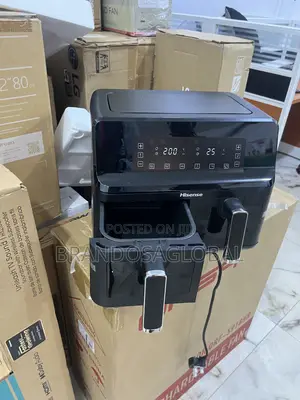 Hisense 8l Dual Zone Fryer – Adjustable Dual Control