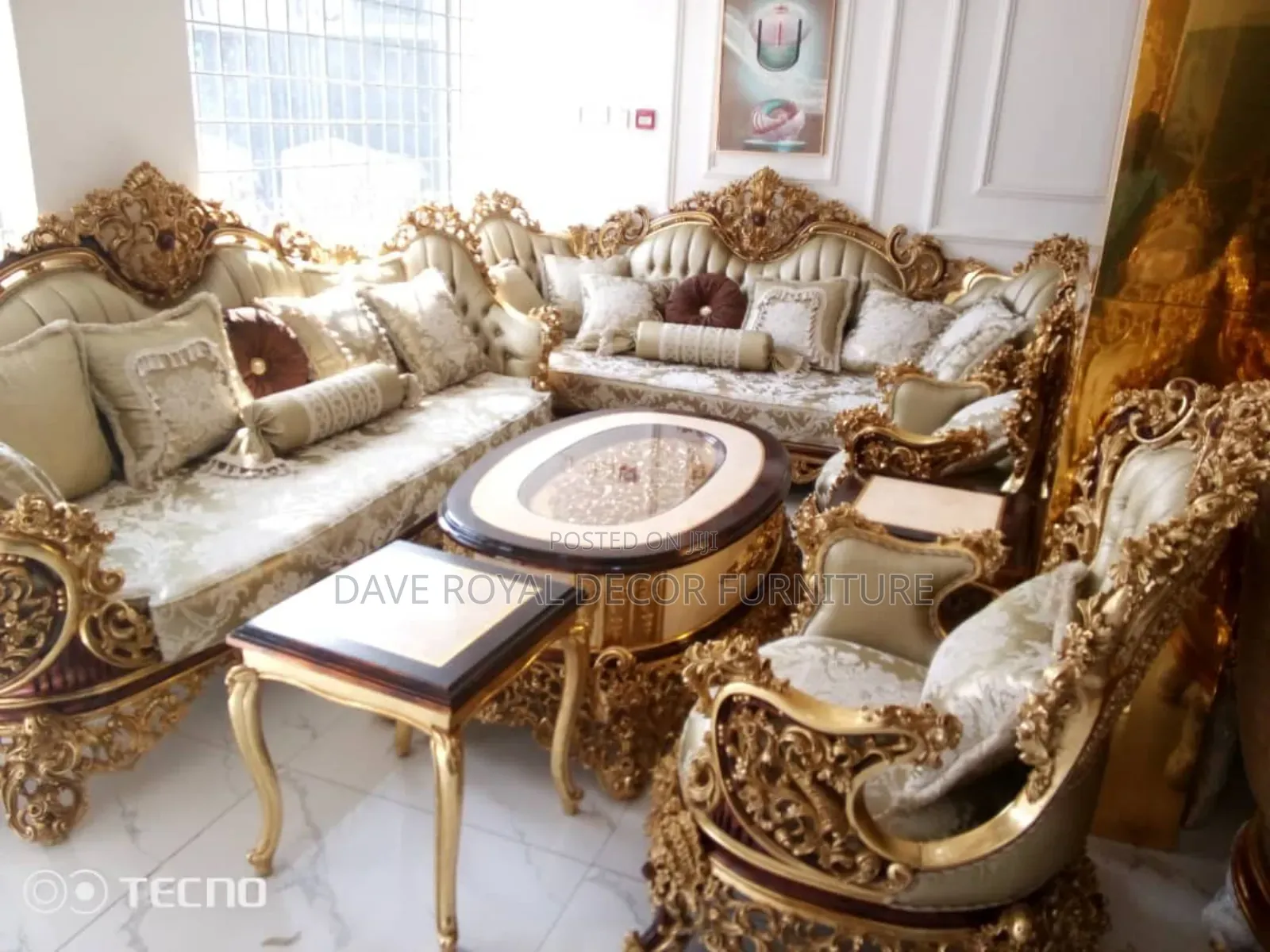 Classic Unique Royal Turkish Sofa Set