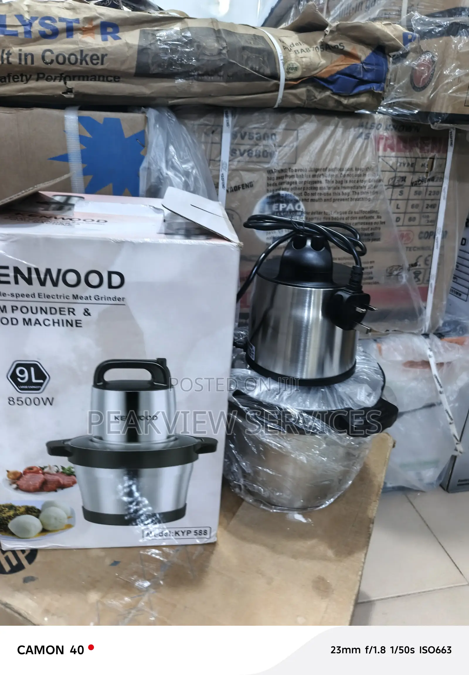 Kenwood Kyp588 Yam Mixer and Kitchen Processor - Available