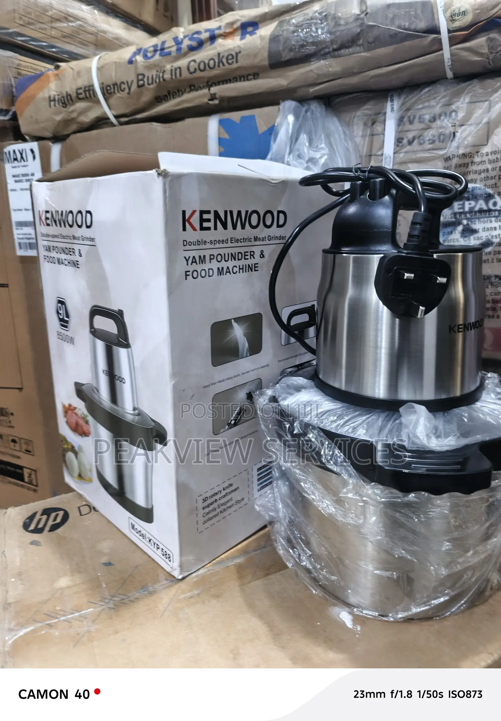 Kenwood Kitchen Processor Kyp588 for Multiple Uses