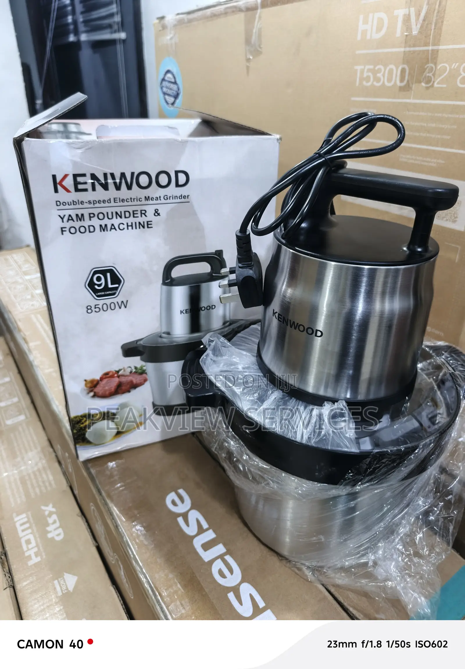 Kenwood 9l Kitchen Mixer With Yam Pounding Mode