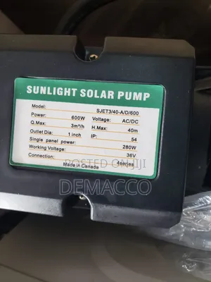 Solar Pump Machine