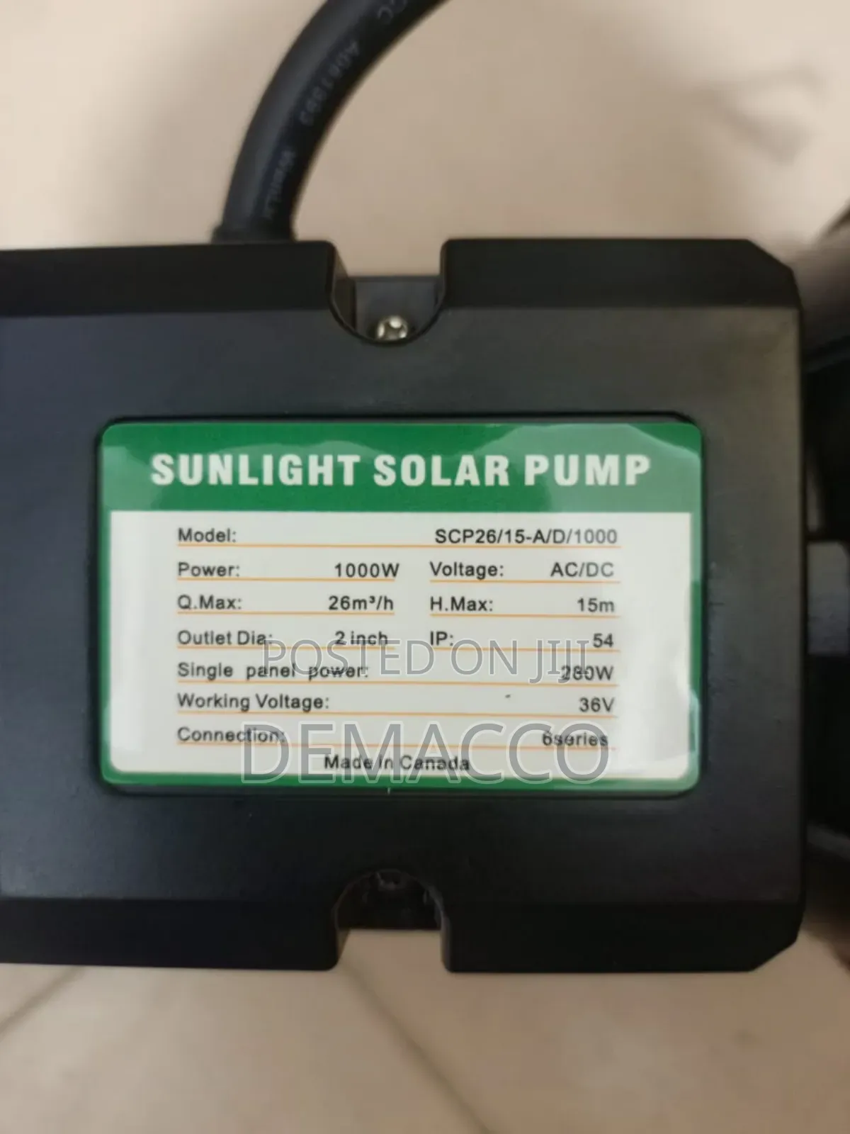 Solar Pump Machine
