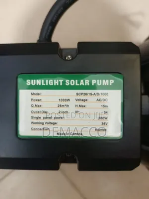 Solar Pump Machine
